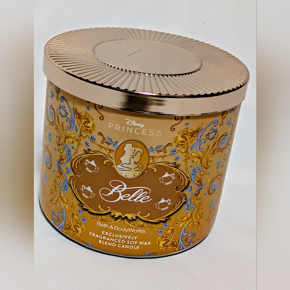 ✨ Disney Princess Belle 3-Wick Candle – Bath & Body Works ✨